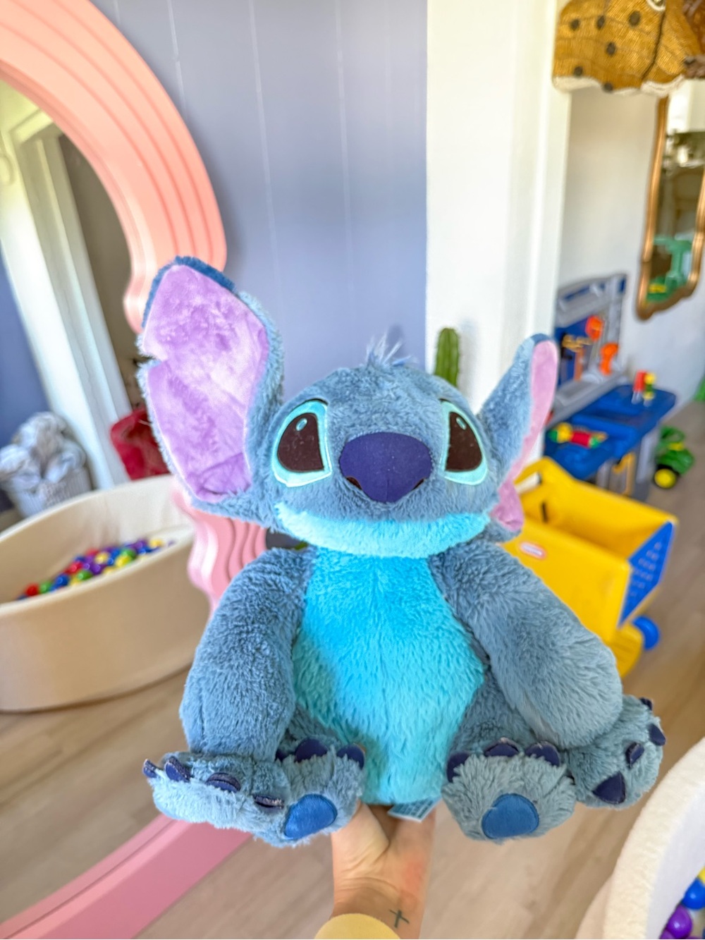 Disney Parks Lilo & Stitch 24" Stitch Plush Huge Jumbo Large Stuffed Animal Toy